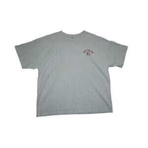 Cotton On Crew Graphic Tee – Size L/XL – Heather Gray